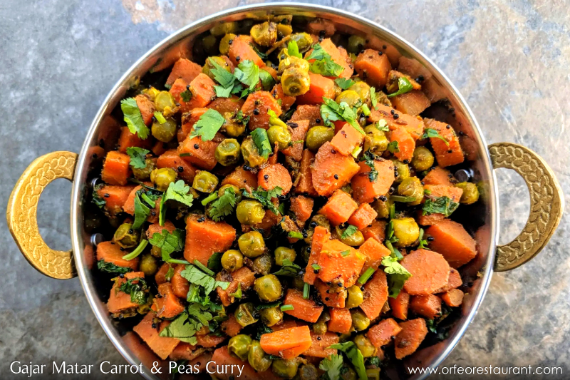 Carrot peas recipe